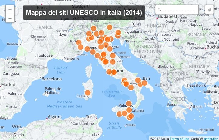 Italy’s fifty UNESCO World Heritage sites