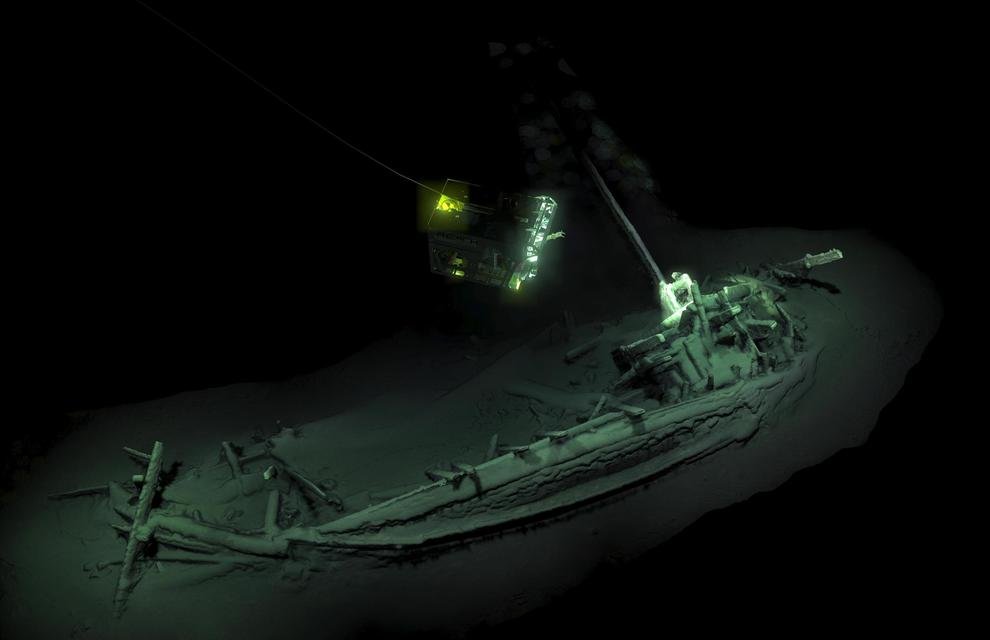 2,400-Year-Old Greek Ship Found Intact in Black Sea