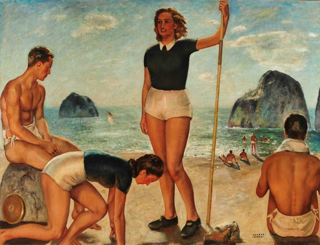 Lo sport by Cesare Maggi