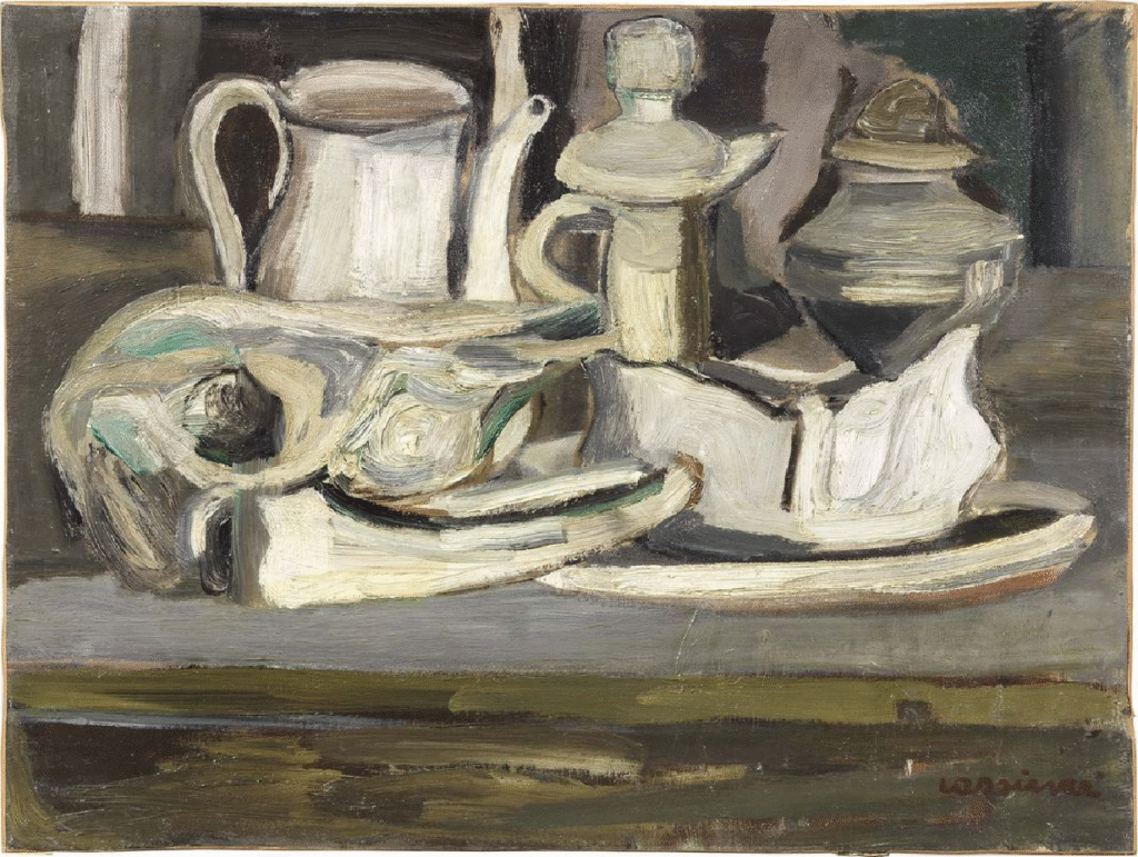 Still Life with Bucranium by Bruno Cassinari, 1942