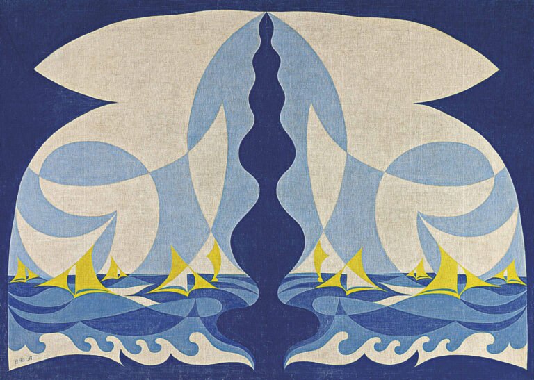Linee forza di mare, Giacomo Balla, 1926