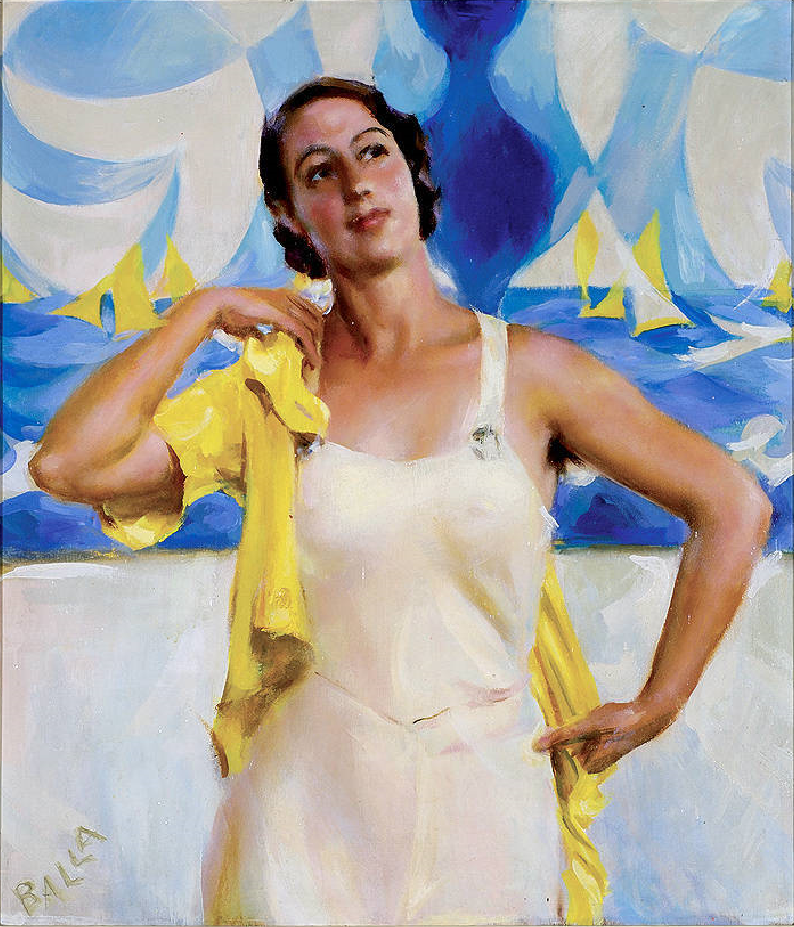 Figlia del sole by Giacomo Balla (1933)