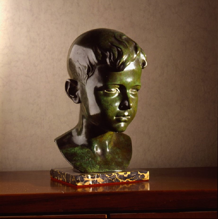 Testa di bimbo, Alberto Bazzoni, 1940