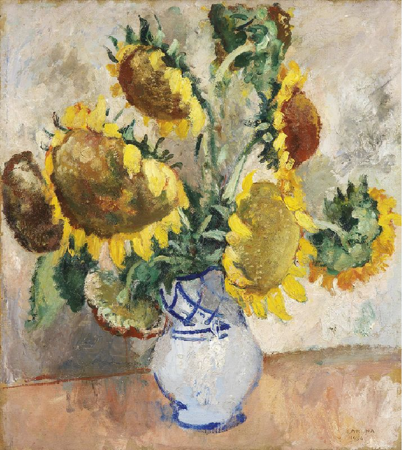 Girasoli by Felice Carena, 1934