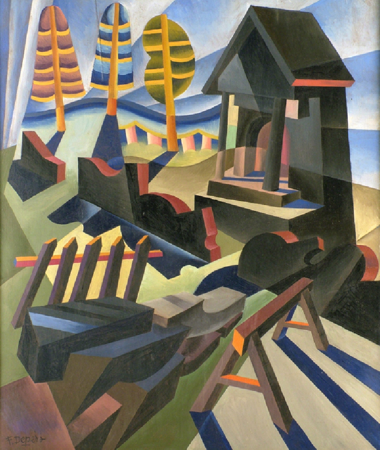 Pietre alpestri by Fortunato Depero, 1934