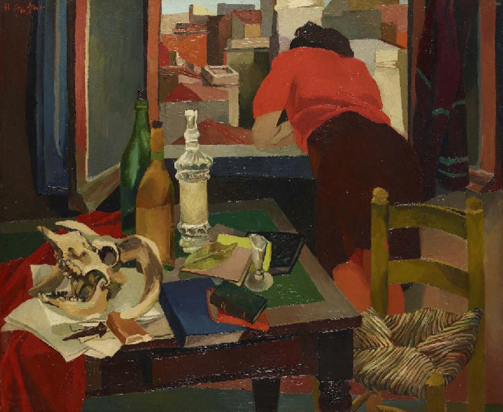 Donna alla finestra by Renato Guttuso, 1942