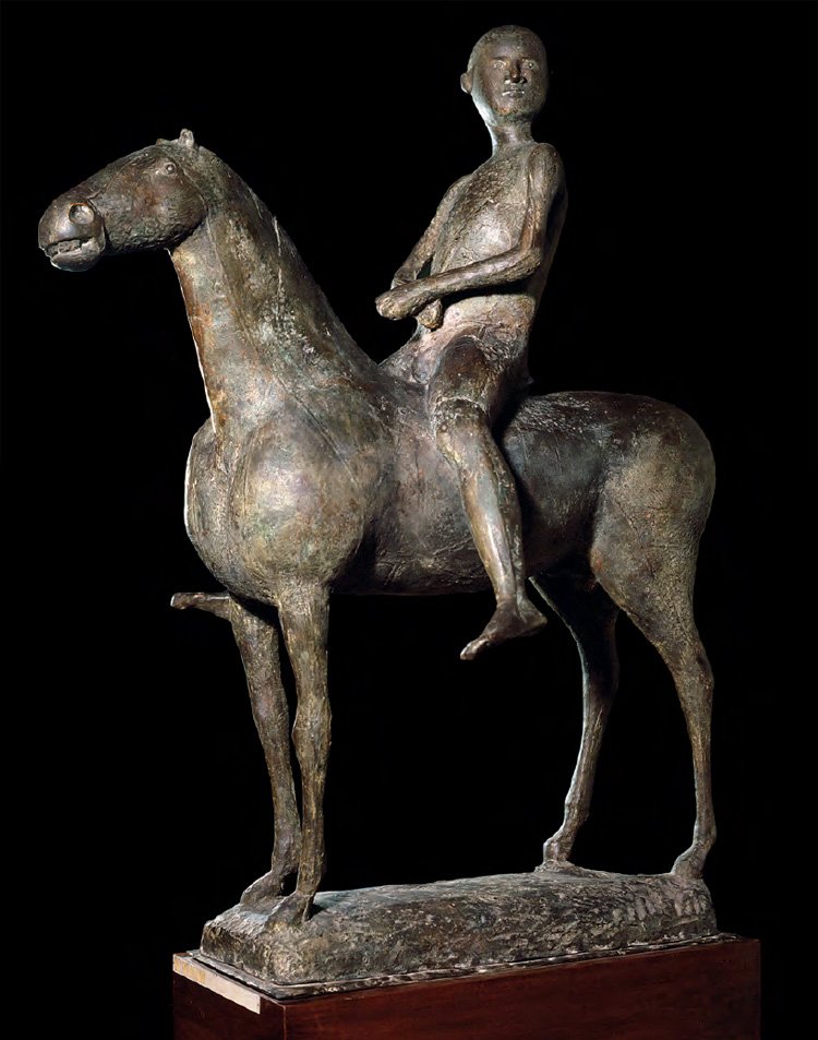 Gentiluomo a cavallo by Marino Marini, 1937