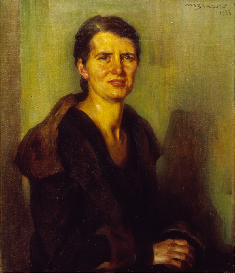 Portrait of a Woman by Mario Biazzi, 1934