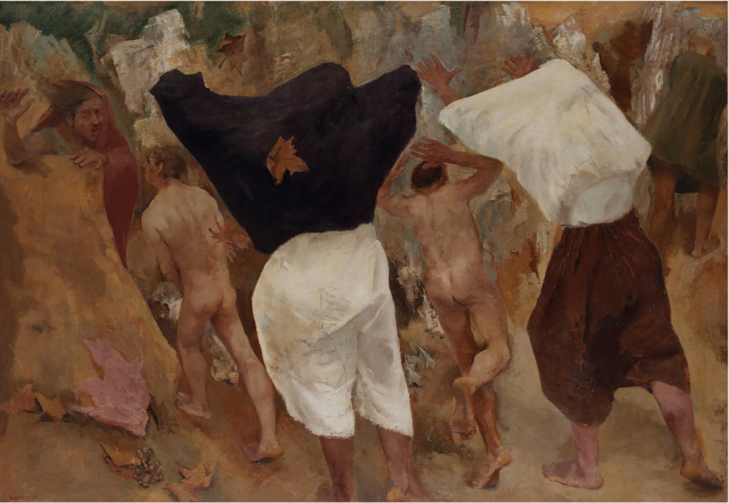 La tempesta by Fausto Pirandello, 1938