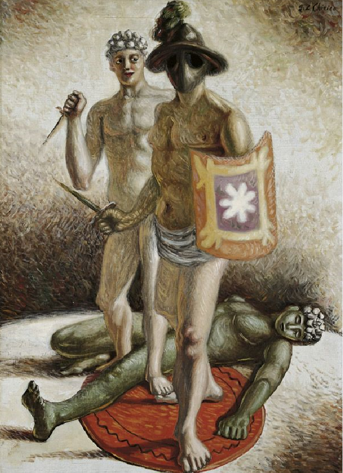 Gladiatori by Giorgio de Chirico, 1929