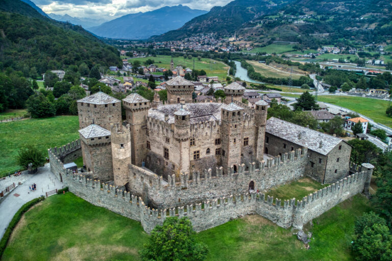 Fénis Castle: Italy’s Best-Preserved Medieval Fortress