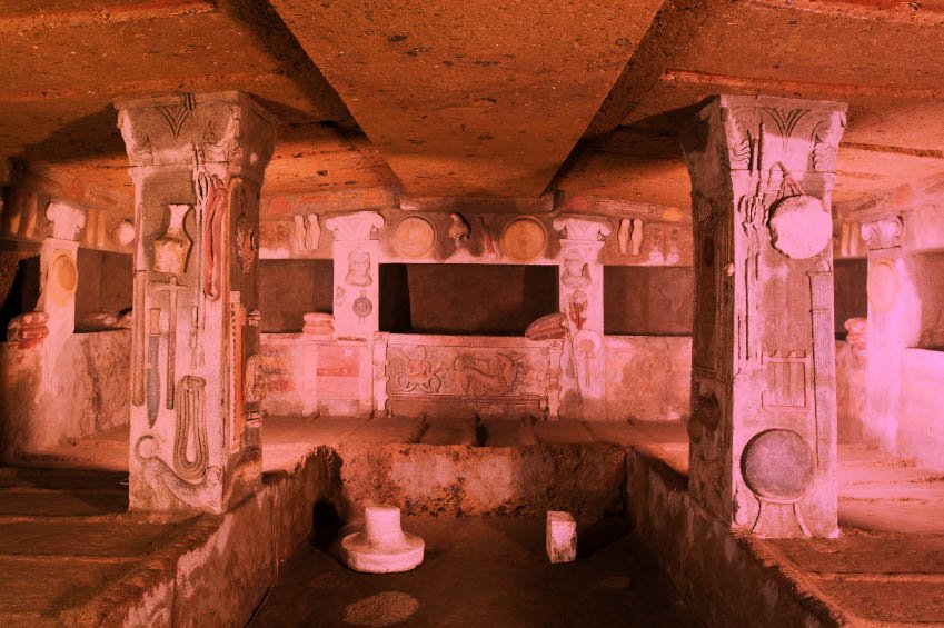 Banditaccia Necropolis: Etruscan Burial Ground Near Rome