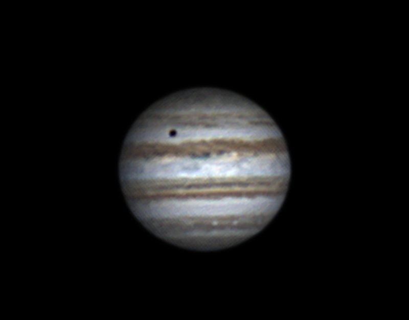 Jupiter Eclipsed by Io