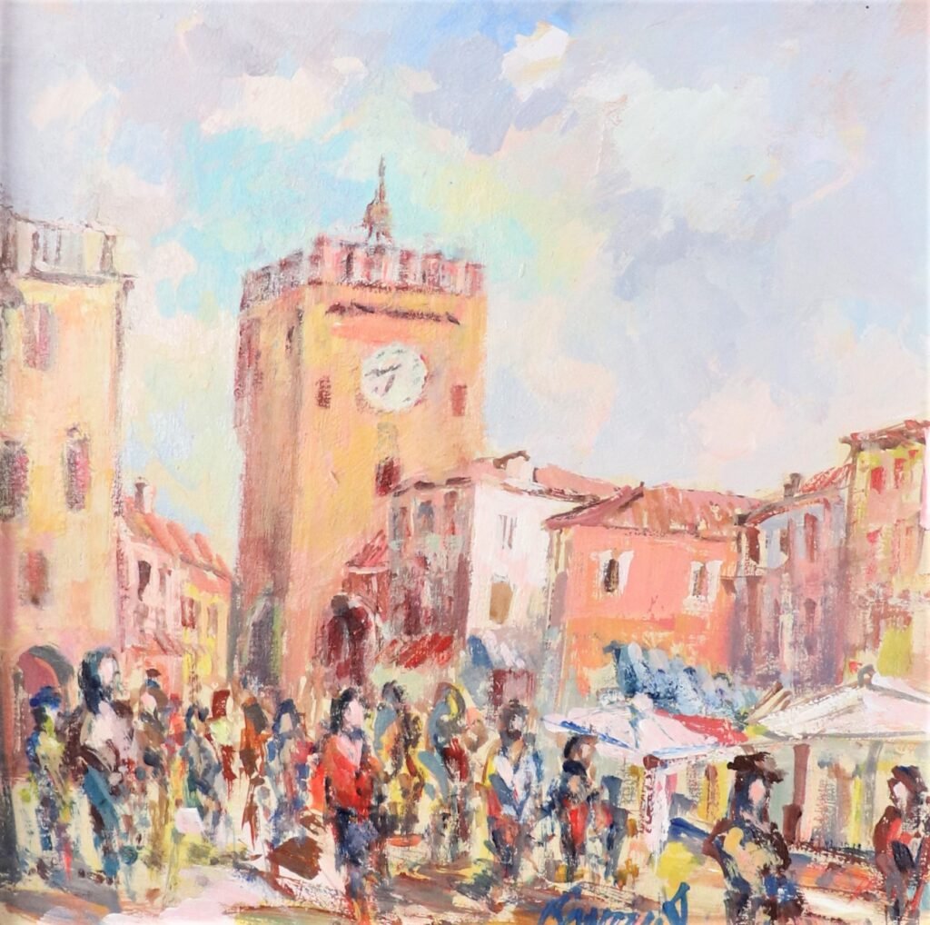 Sandro Pavan: Self-Taught Impressionist Painter of Historic Mestre