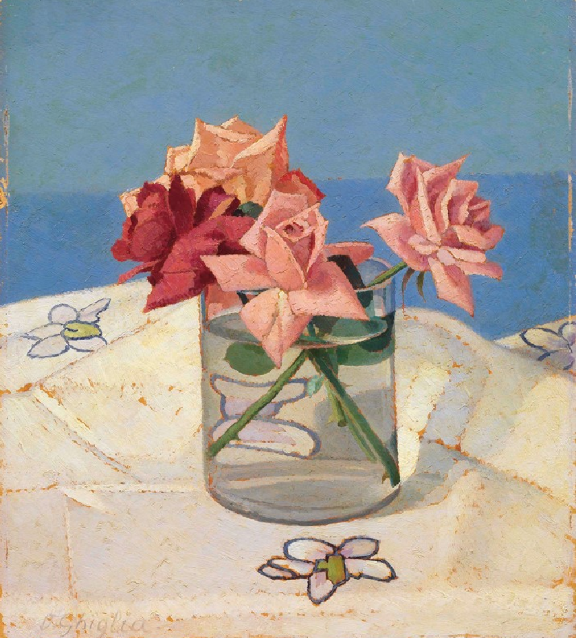 Rose rosa by Oscar Ghiglia, 1936