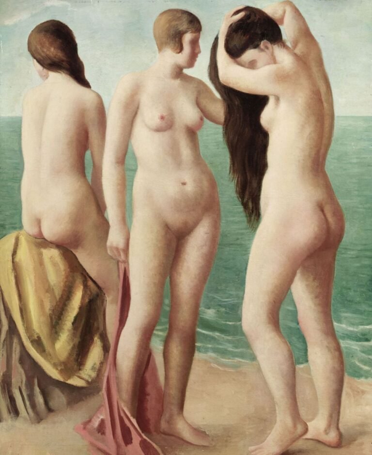 Bagnanti by Ubaldo Oppi, 1927