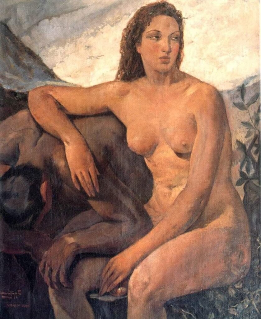 Adamo e Eva by Ubaldo Oppi, 1930