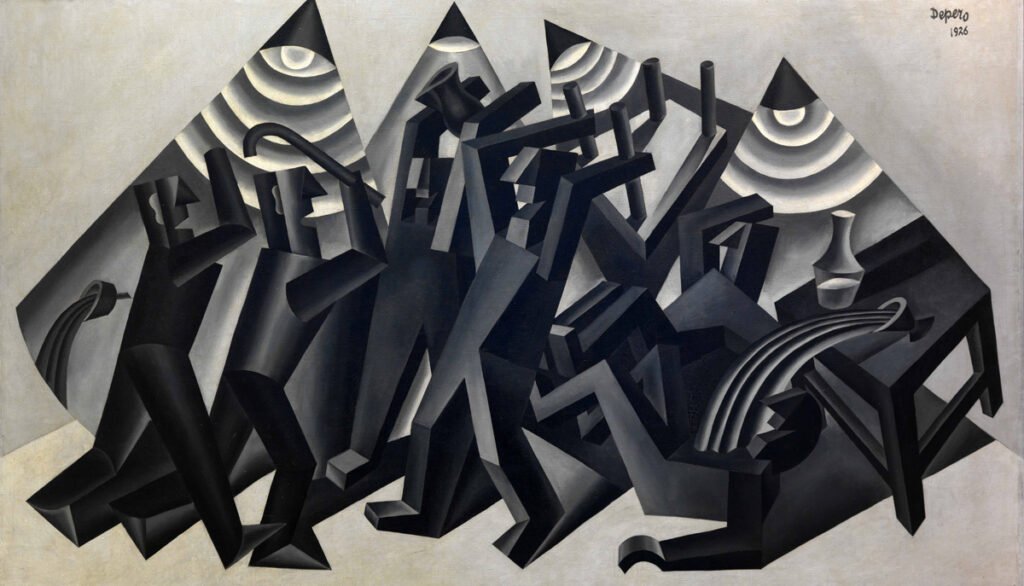 La Rissa by Fortunato Depero, 1926