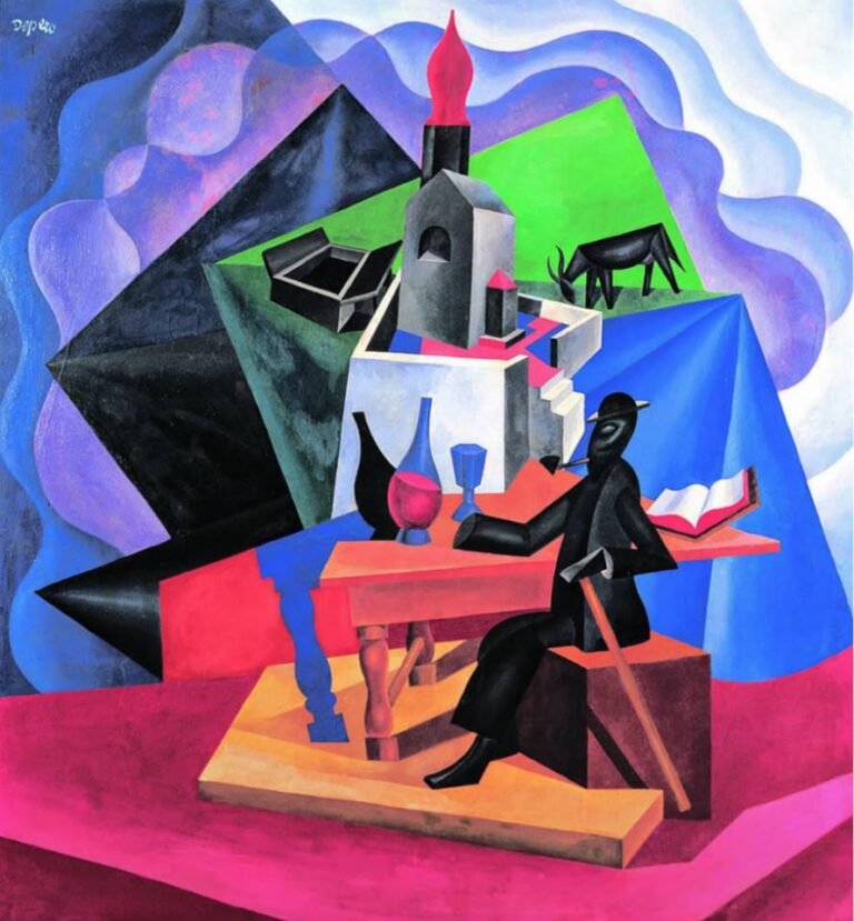 Il bevitore di Anacapri, Fortunato Depero (1921–23)