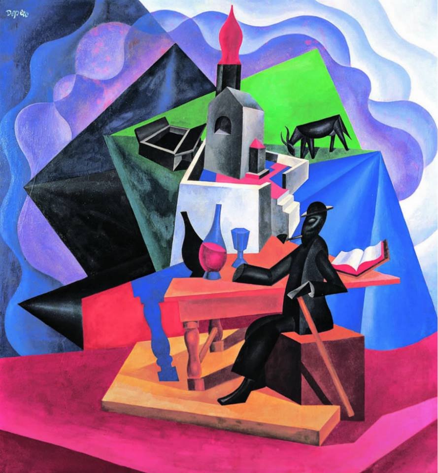 Il bevitore di Anacapri, Fortunato Depero (1921–23)