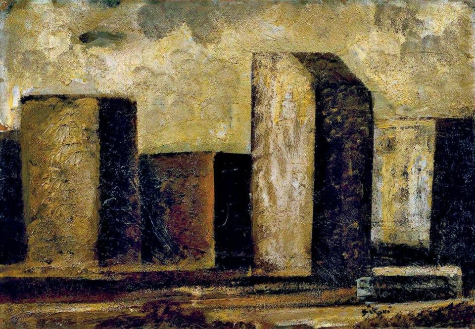 Paesaggio Urbano by Mario Sironi, 1928