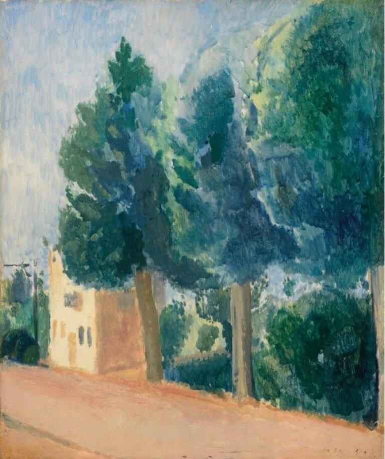 Paesaggio Veneto by Virgilio Guidi, 1927