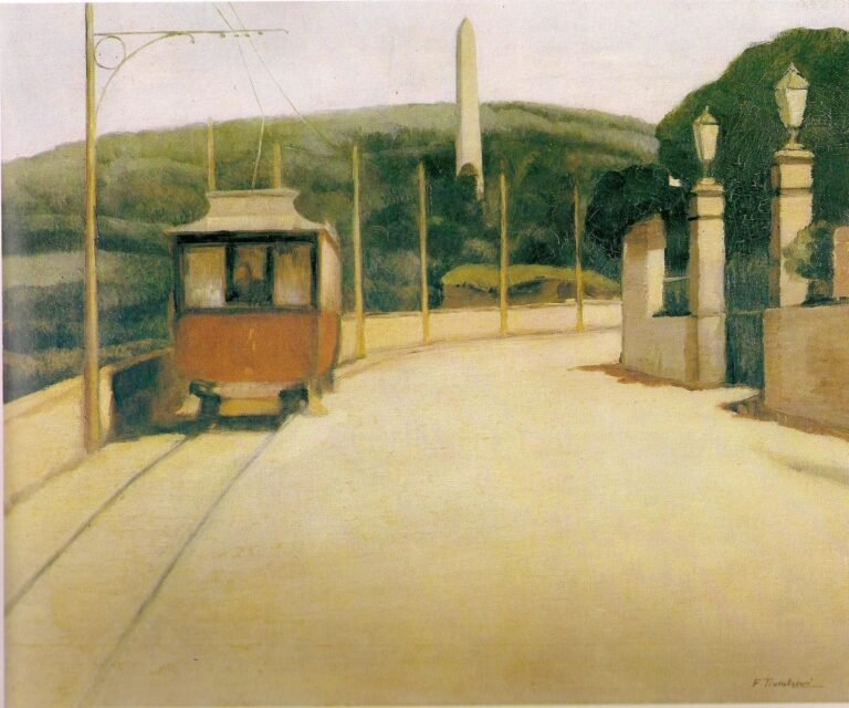 Il tram di Villa Glori by Francesco Trombadori, 1925