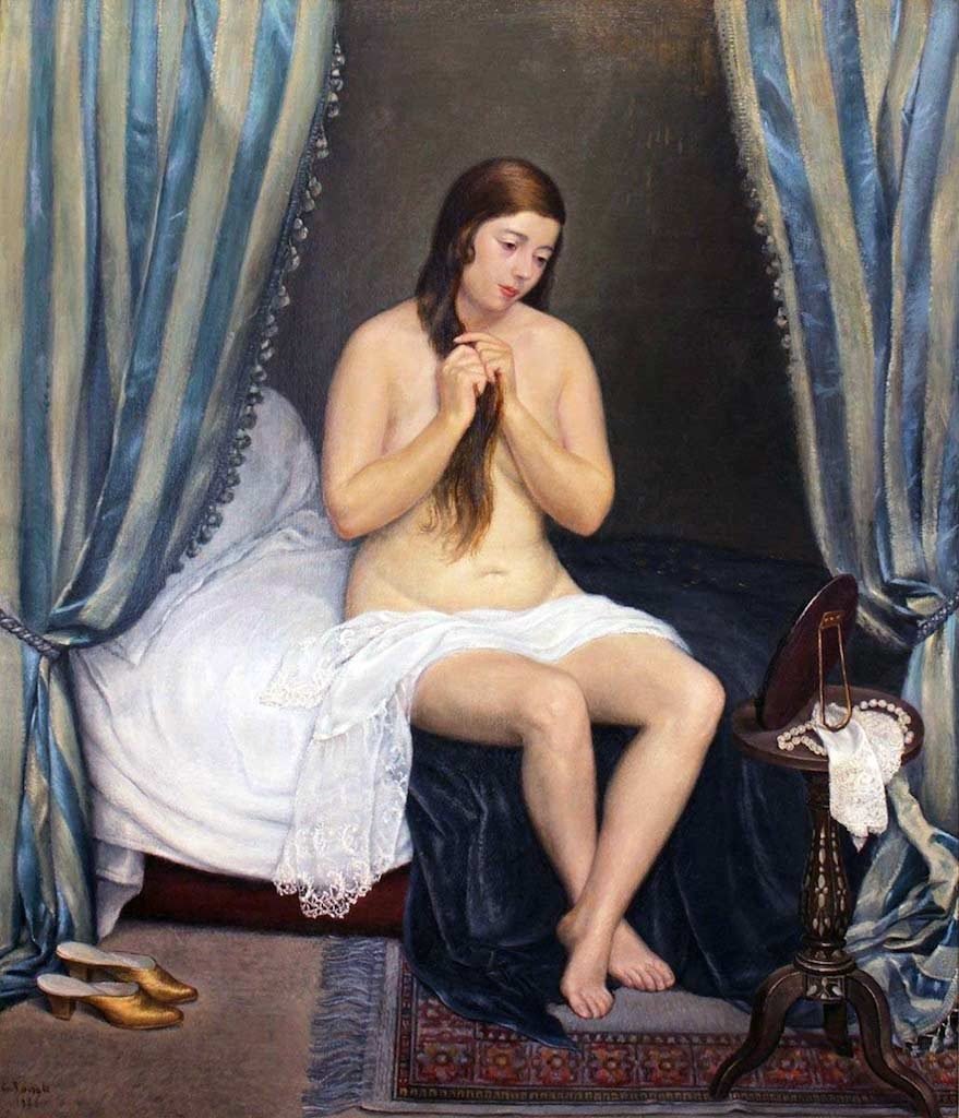 Danae by Carlo Socrate, 1929