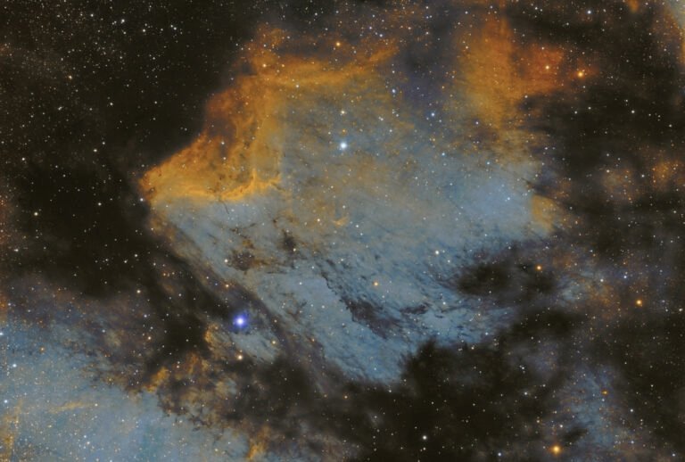 Imaging the Pelican Nebula: A 12-Hour Narrowband Study