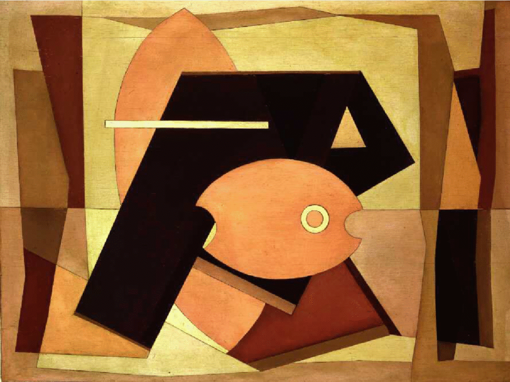 Composizione in arancio by Mario Radice, 1938