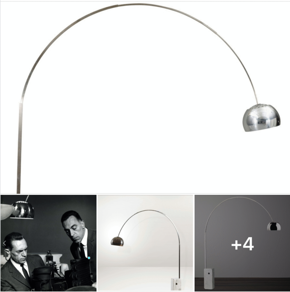 Arco Floor Lamp, Castiglioni Brothers, 1962
