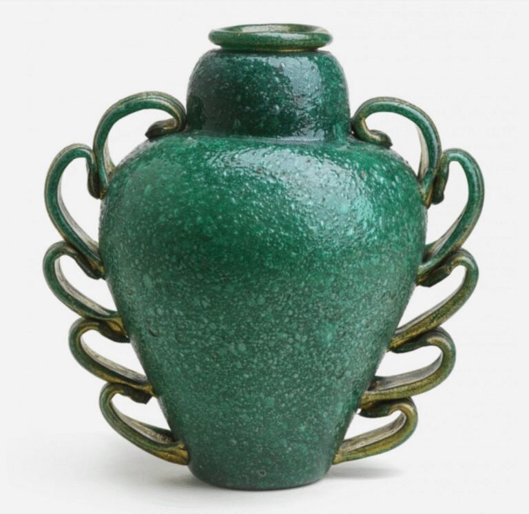 Pulegoso Glass Vase by Napoleone Martinuzzi, 1928