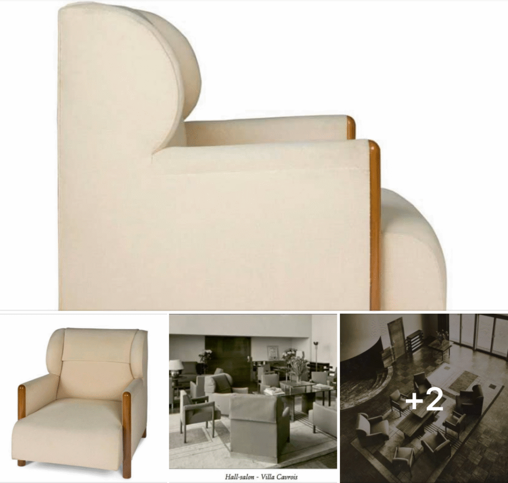 Pair of Armchairs by Mallet-Stevens for Villa Cavrois, 1929–32 Pair of Armchairs by Mallet-Stevens for Villa Cavrois, 1929–32