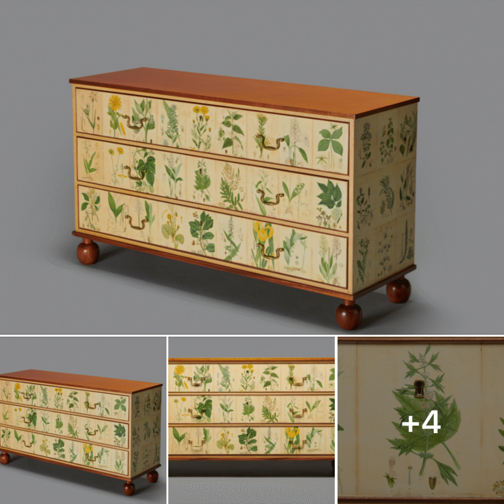 Cassettiera Flora by Josef Frank, circa 1950