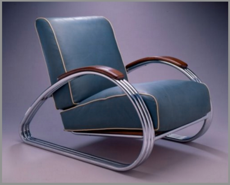 Streamline Armchair by KEM Weber, 1934