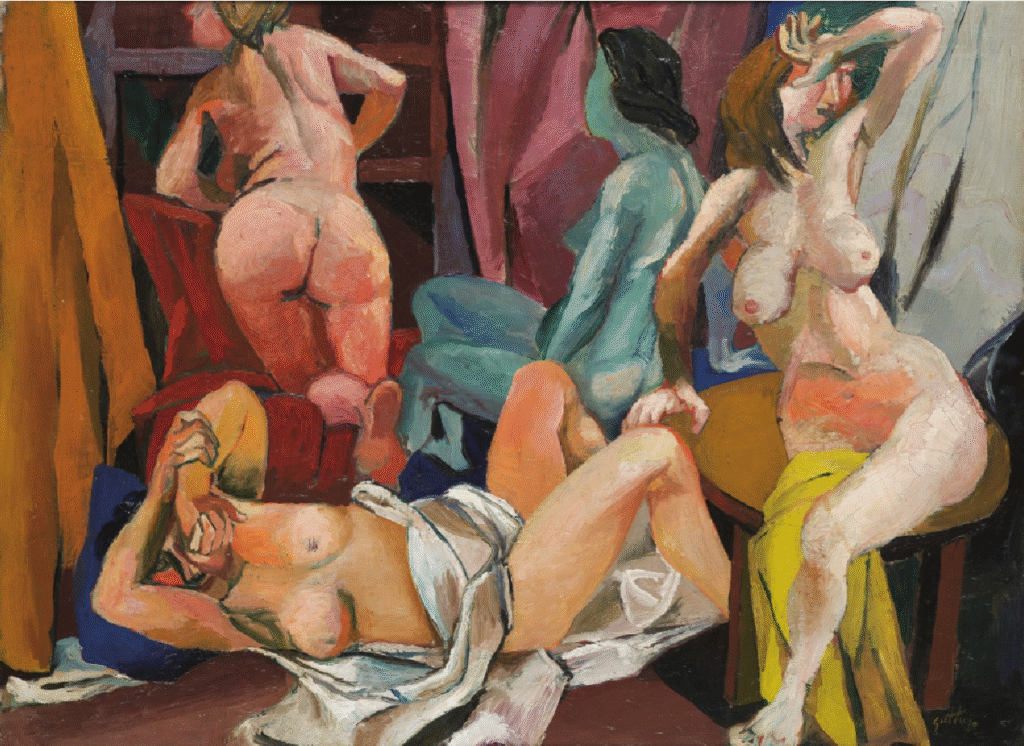 Le ragazze di Palermo by Renato Guttuso, 1940