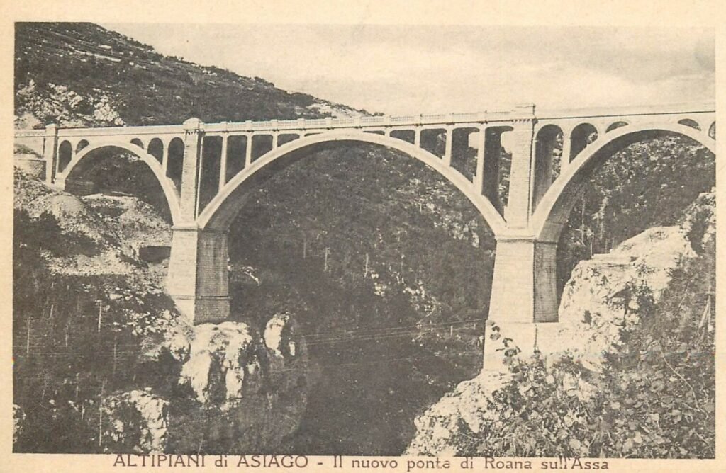 Ponte della Serra di Val Roana, Roana (1924)
