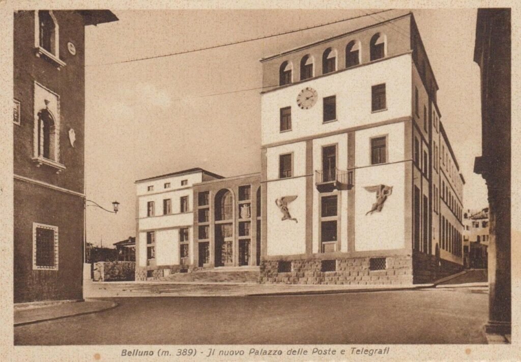 Palazzo delle Poste e Telegrafi, Belluno by Alberto Alpago