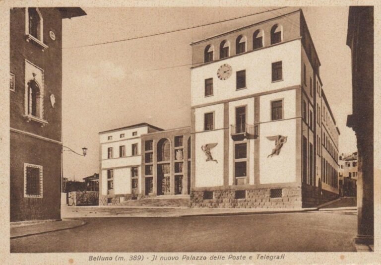 Palazzo delle Poste e Telegrafi, Belluno by Alberto Alpago