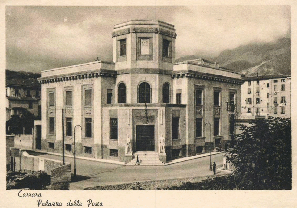 Palazzo delle Poste, Carrara by Giuseppe Boni