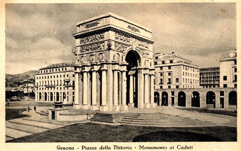 Monument to the Fallen, Genoa, by Marcello Piacentini