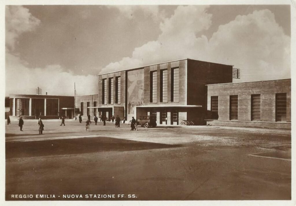 Reggio Emilia Railway Station by Angiolo Mazzoni