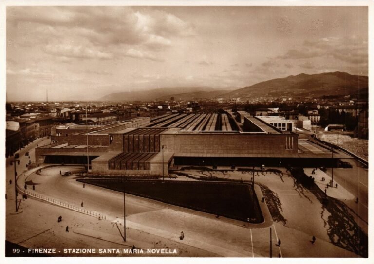 Santa Maria Novella Railway Station, Florence (1932–1935)