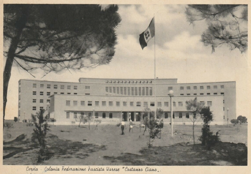 Colonia Federazione Fascista Varese, Cervia by Mario Loreti