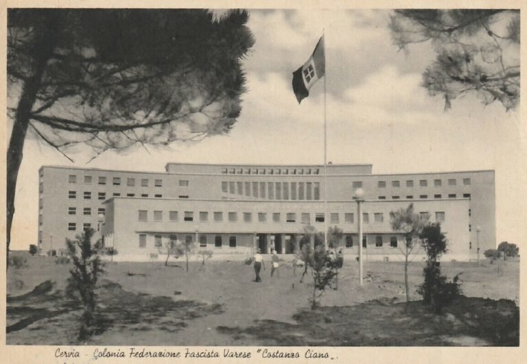 Colonia Federazione Fascista Varese, Cervia by Mario Loreti