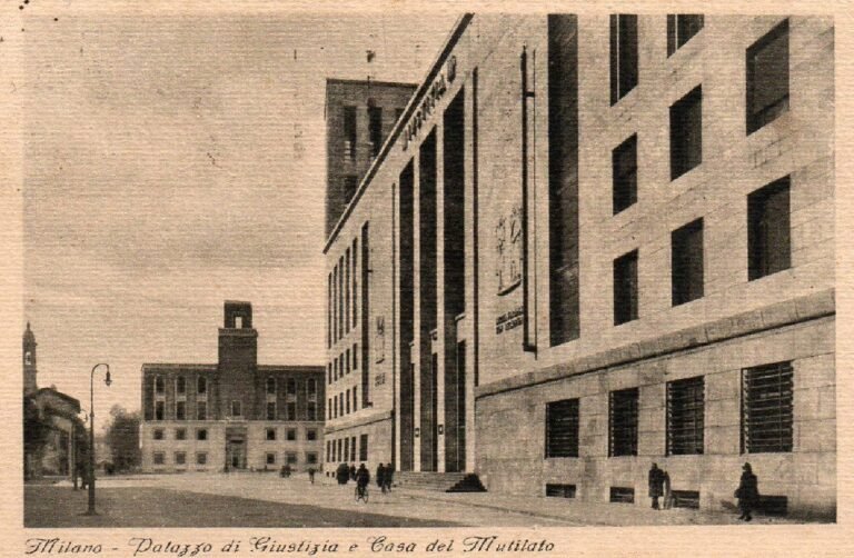 Palazzo di Giustizia and Casa del Mutilato, Milan