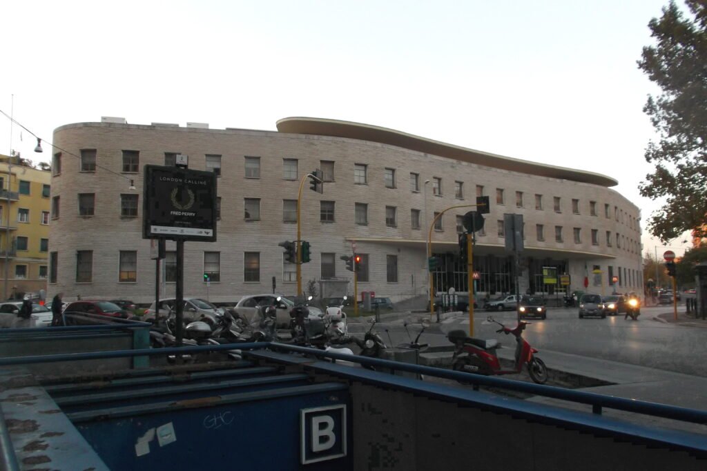Palazzo delle Poste, Piazza Bologna, Rome by Ridolfi and dell'Arco