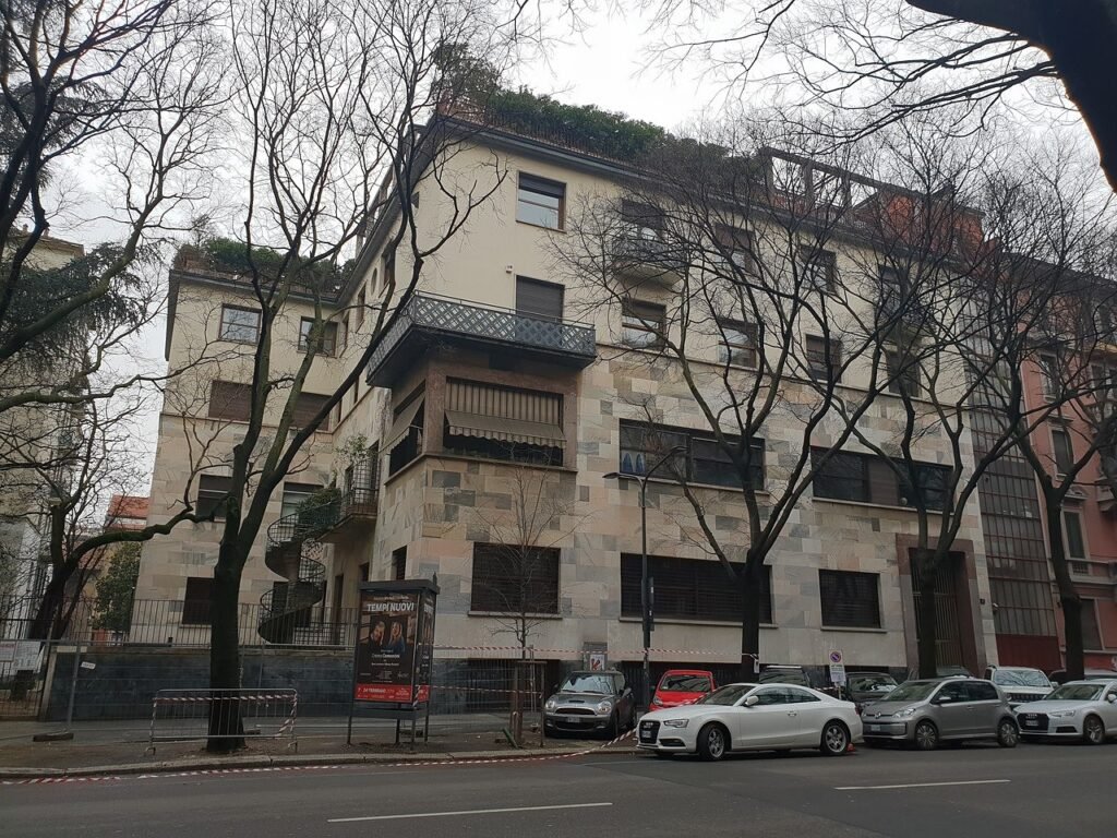 Casa Corbellini Wassermann, Milan, by Piero Portaluppi