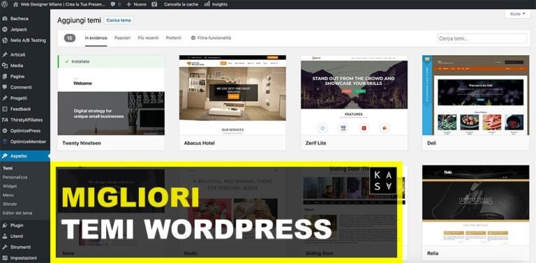 Four Premium WordPress Themes for Professional Websites