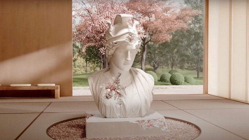 Digital certification for sculptures using NFT technology